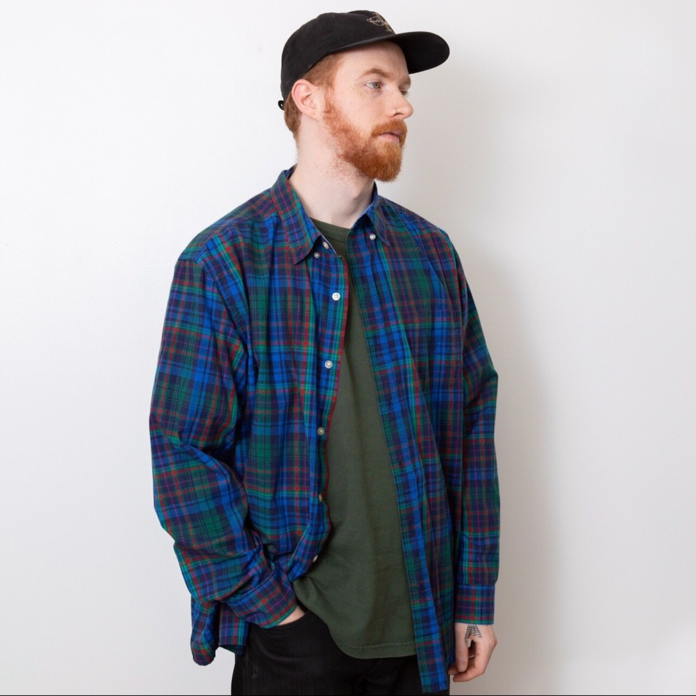Ralph Lauren Plaid Pocket Button Down